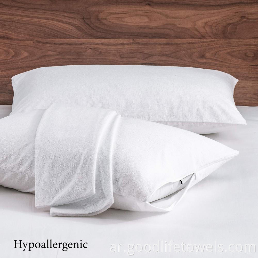 Hotel Cotton Zippered Pillow Case